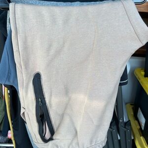 Nike Taupe Joggers with Black Label